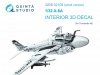 Quinta Studio QDS-32108 A-6A Intruder 3D-Printed & coloured Interior on decal paper (Trumpeter) (Small version) 1/32